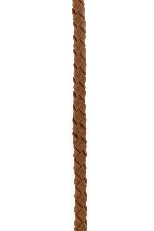 BOTTEGA VENETA | Caramel leather Andiamo belt