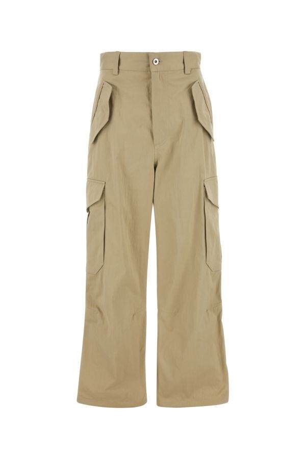 BOTTEGA VENETA | Beige cotton blend cargo pant