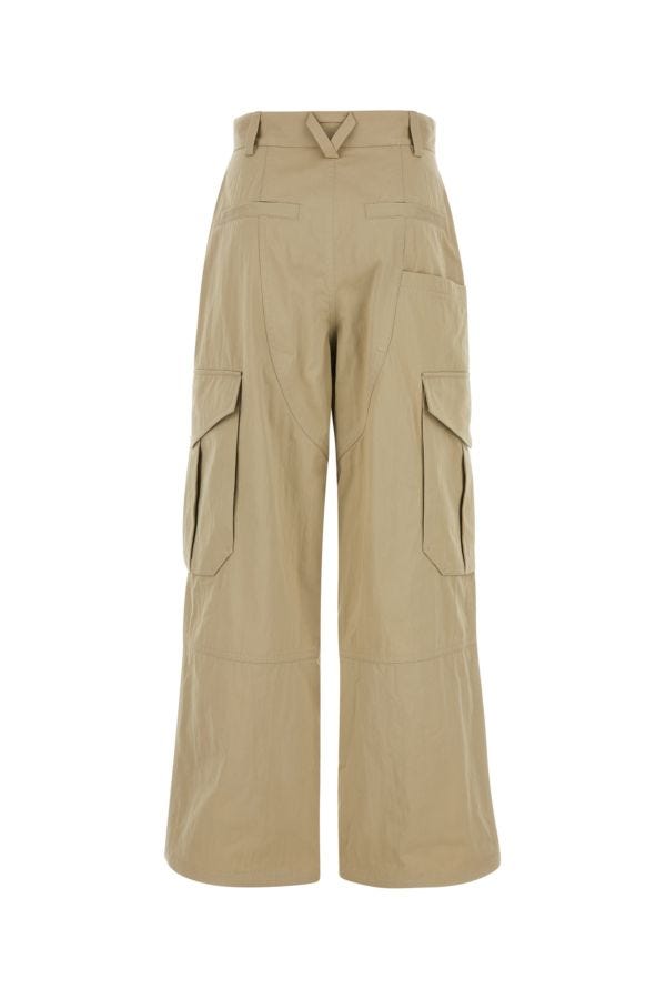 BOTTEGA VENETA | Beige cotton blend cargo pant