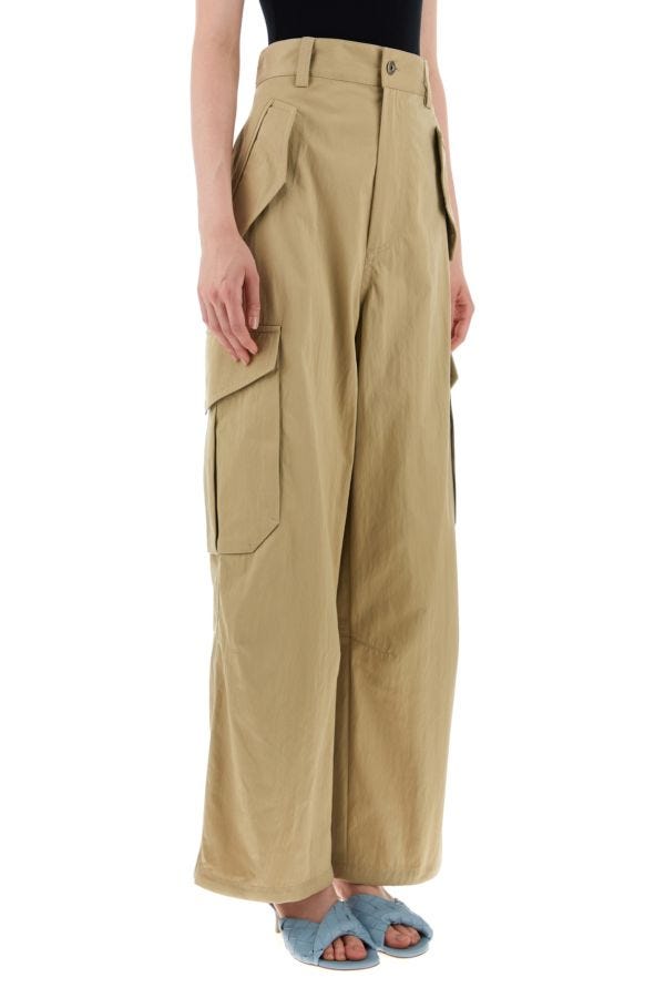 BOTTEGA VENETA | Beige cotton blend cargo pant