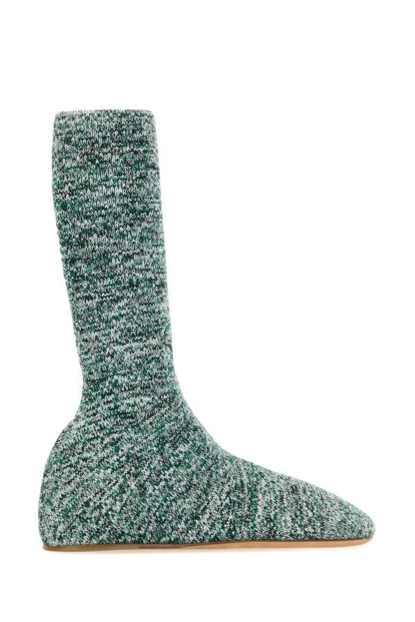 BOTTEGA VENETA | Multicolor wool blend Domenica ankle boots