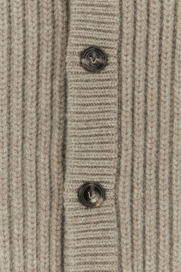BOTTEGA VENETA | Dove grey wool blend cardigan