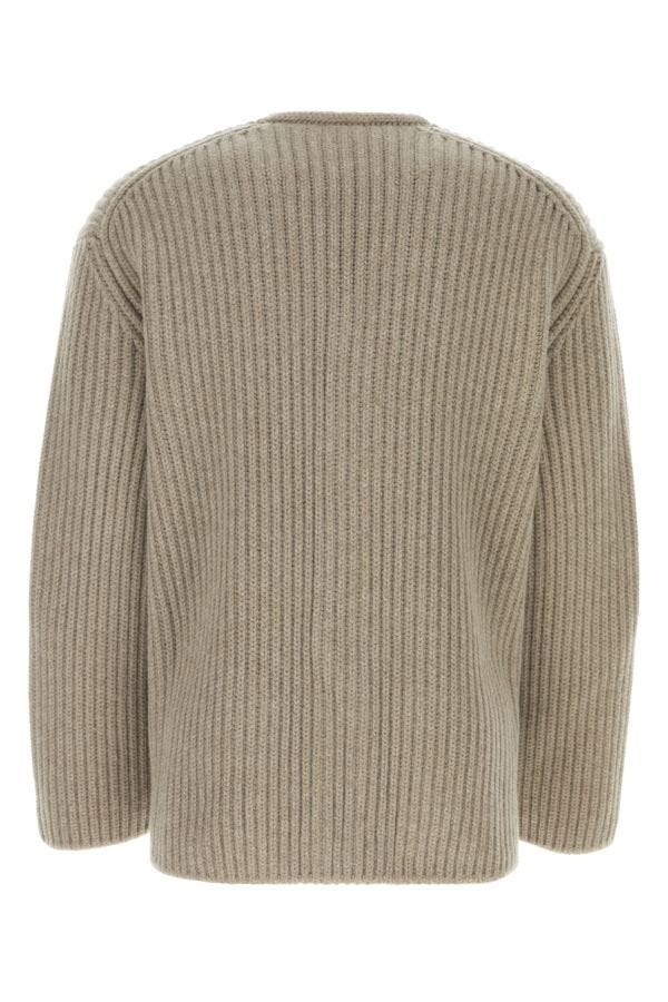BOTTEGA VENETA | Cappuccino wool blend cardigan