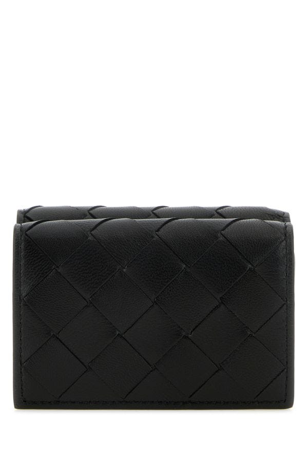 BOTTEGA VENETA | Black nappa leather wallet