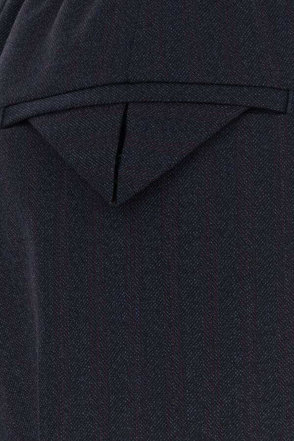 BOTTEGA VENETA | Midnight blue wool wide-leg pant