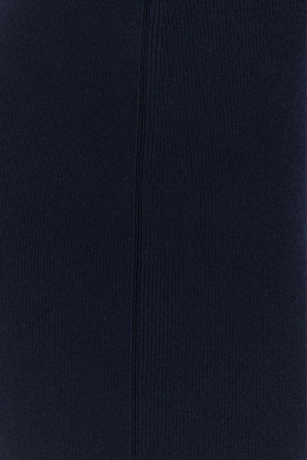 BOTTEGA VENETA | Dark blue cashmere blend skirt
