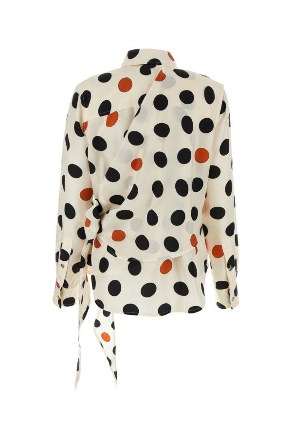 BOTTEGA VENETA | Printed silk shirt