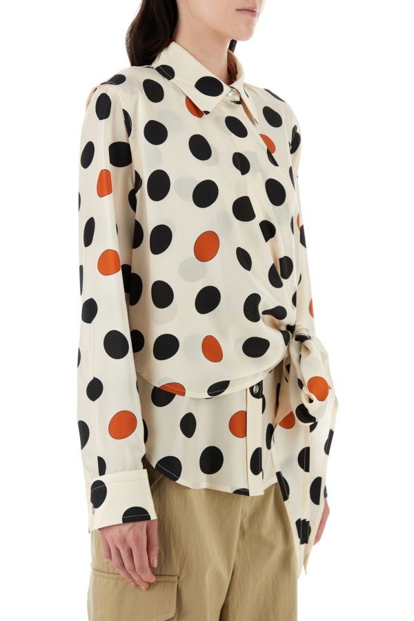 BOTTEGA VENETA | Printed silk shirt