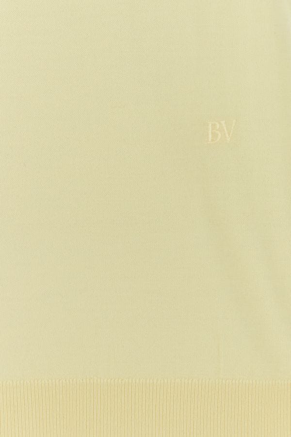 BOTTEGA VENETA | Pastel yellow cotton blend vest
