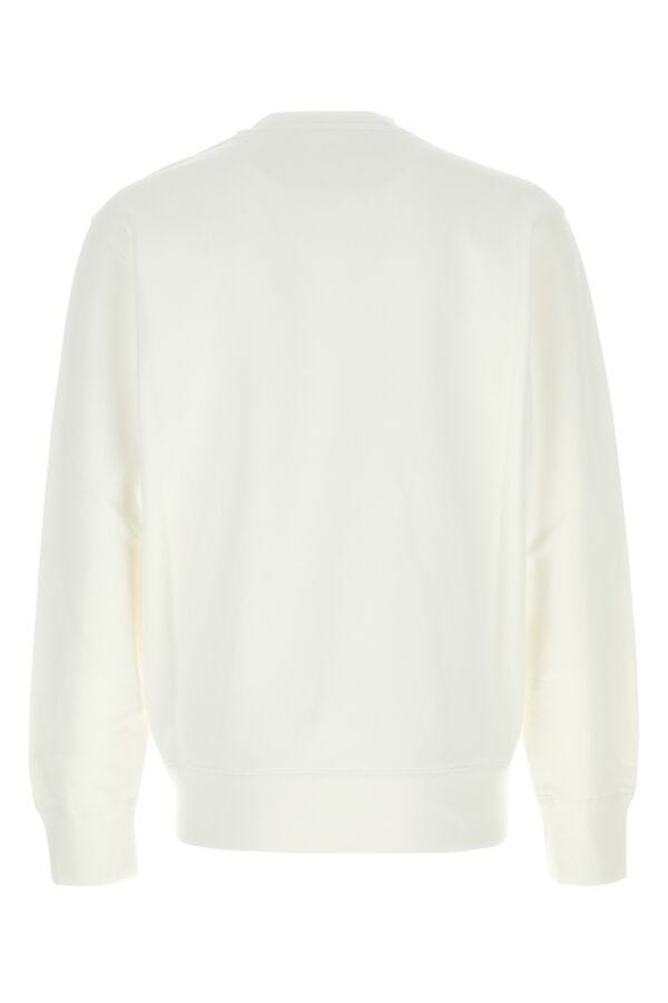 MONCLER | White cotton sweatshirt