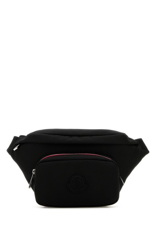 MONCLER | Black nylon blend Durance belt bag