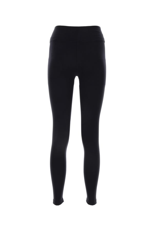 BALENCIAGA | Black stretch nylon leggings