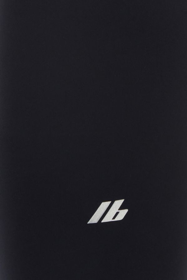BALENCIAGA | Black stretch nylon leggings
