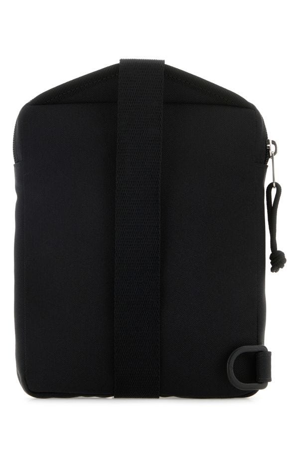 BALENCIAGA | Black nylon Explorer crossbody bag
