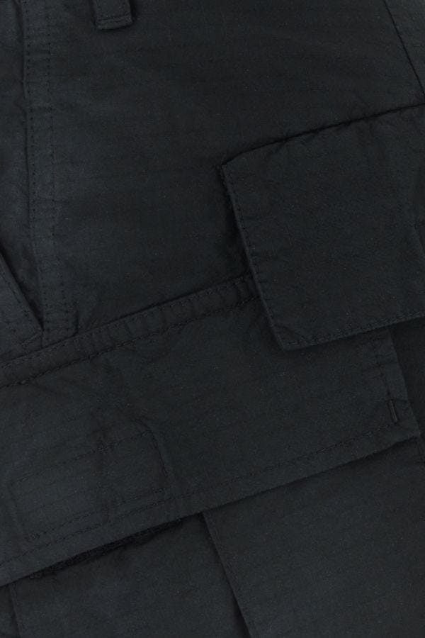 BALENCIAGA | Black cotton blend mini skirt