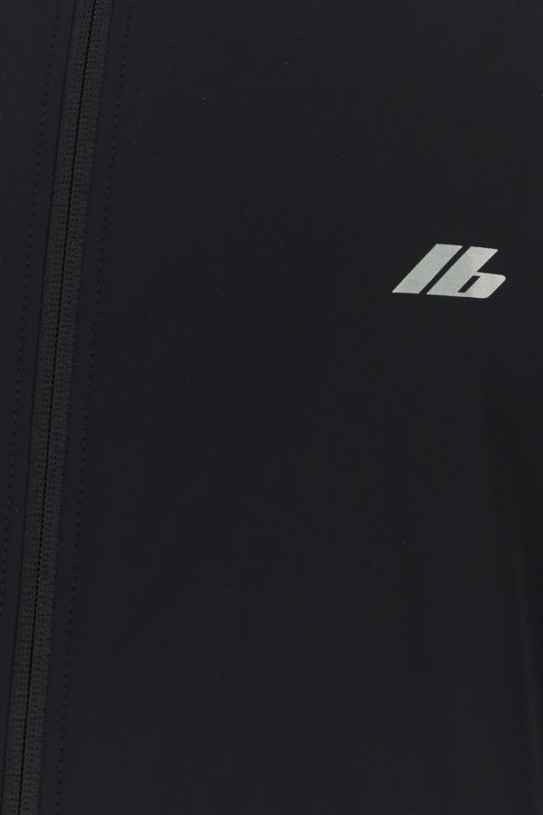 BALENCIAGA | Black stretch nylon windbreaker