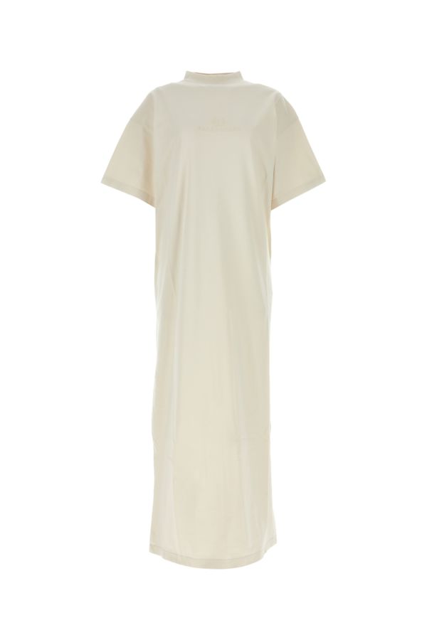 BALENCIAGA | Sand cotton t-shirt dress