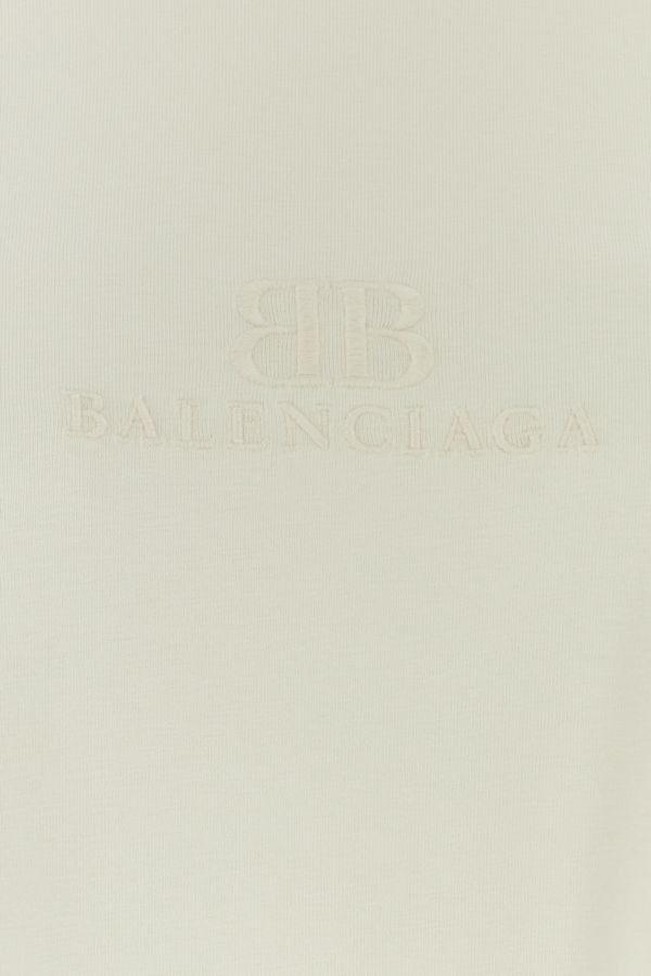 BALENCIAGA | Sand cotton t-shirt dress