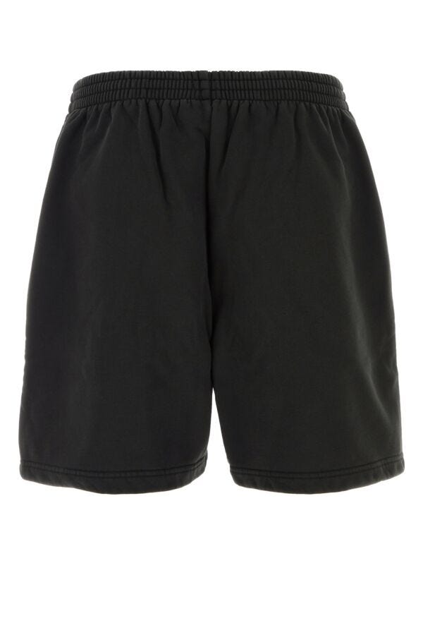 BALENCIAGA | Charcoal cotton bermuda shorts