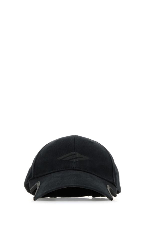 BALENCIAGA | Black drill 3b Stencil baseball cap