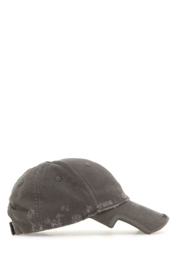 BALENCIAGA | Dark grey drill Balenciaga baseball cap