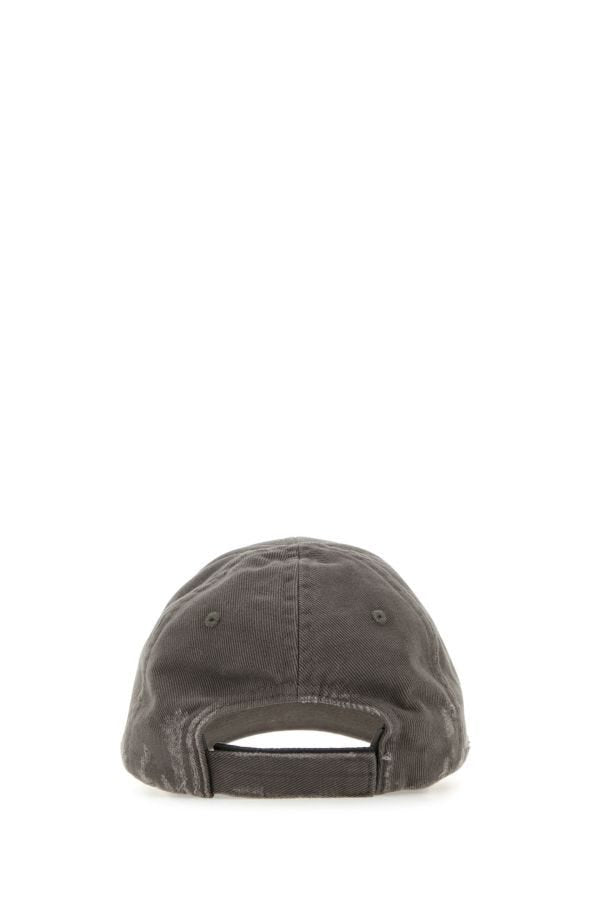 BALENCIAGA | Dark grey drill Balenciaga baseball cap