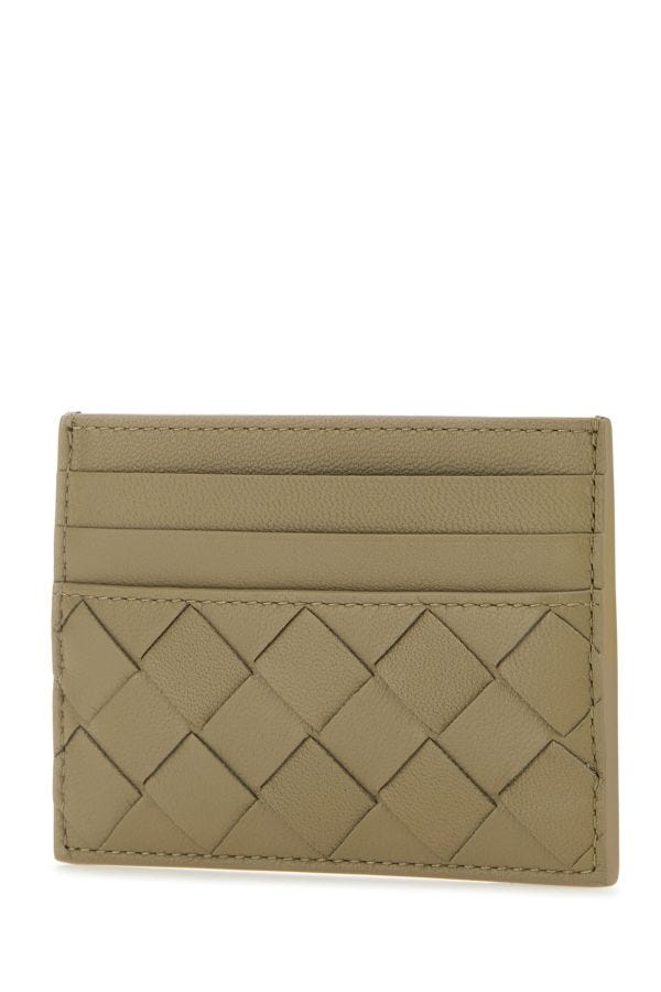 BOTTEGA VENETA | Dove grey nappa leather Intrecciato card holder