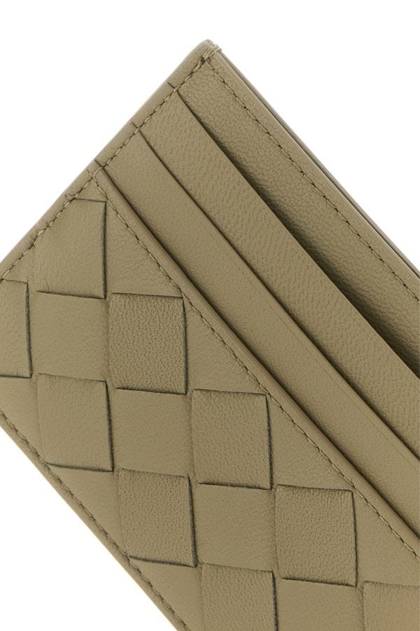 BOTTEGA VENETA | Dove grey nappa leather Intrecciato card holder