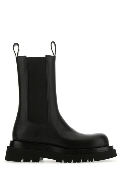 BOTTEGA VENETA | Black leather Lug boots