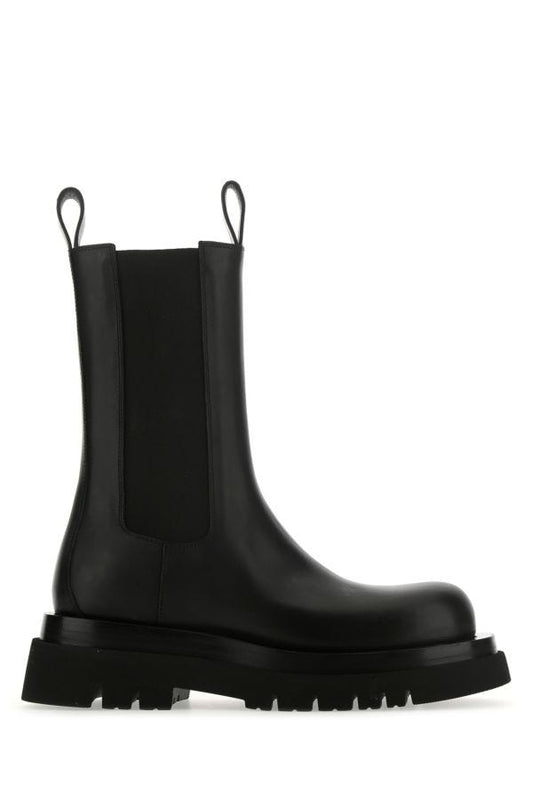 BOTTEGA VENETA | Black leather Lug boots
