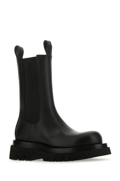 BOTTEGA VENETA | Black leather Lug boots