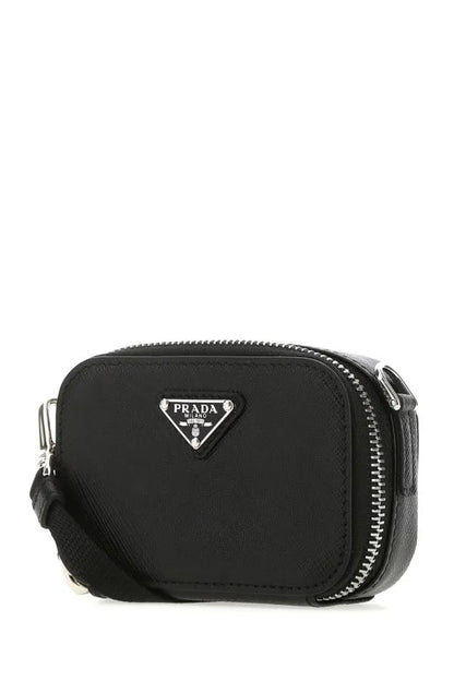 PRADA | ブラックレザークロスボディバッグ