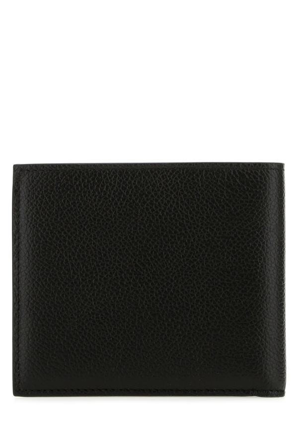 BALENCIAGA | Black leather wallet