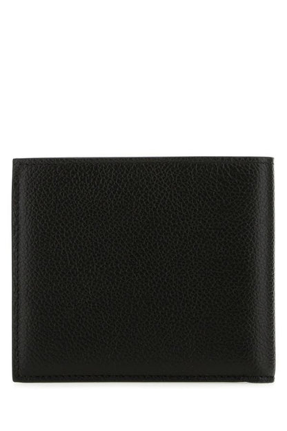 BALENCIAGA | Black leather wallet