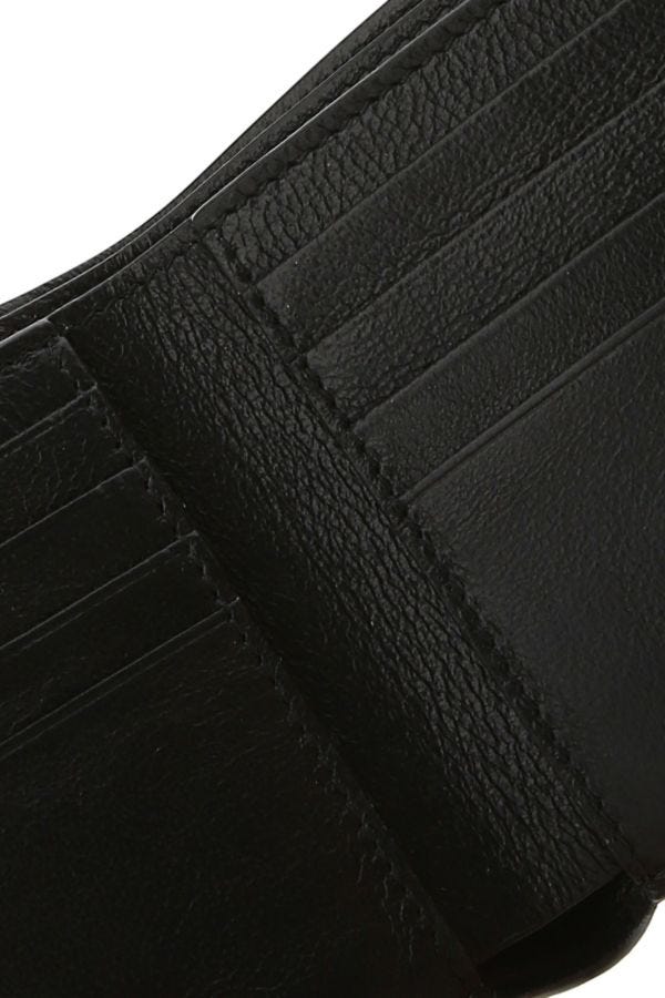BALENCIAGA | Black leather wallet