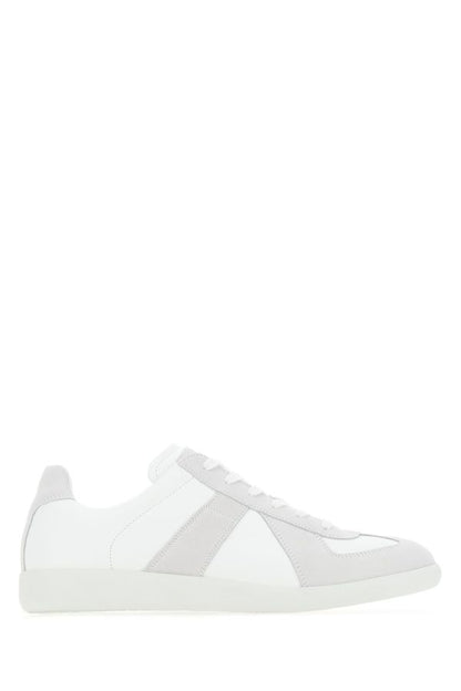 MAISON MARGIELA | Two-tone leather Replica sneakers