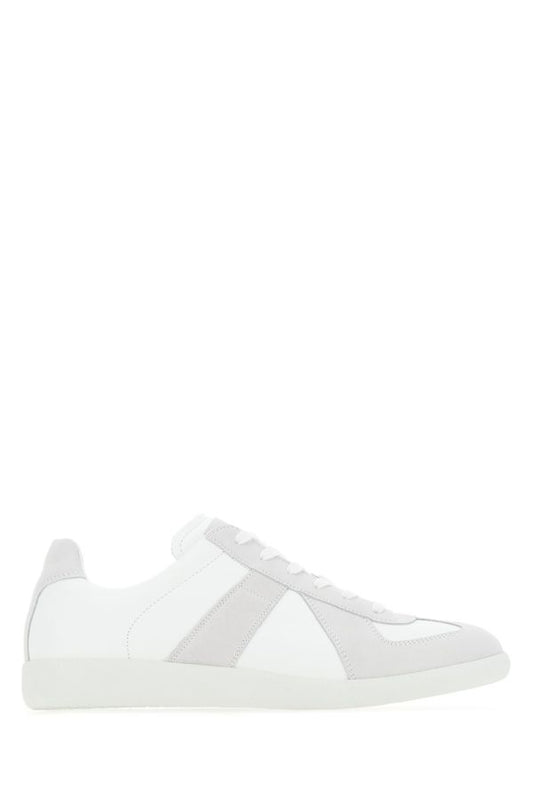 MAISON MARGIELA | Two-tone leather Replica sneakers