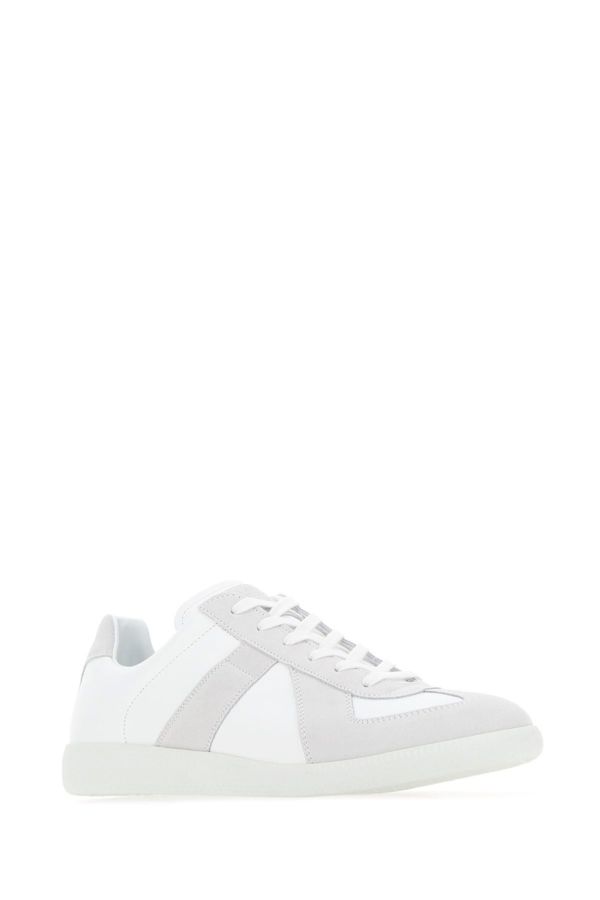 MAISON MARGIELA | Two-tone leather Replica sneakers