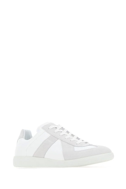 MAISON MARGIELA | Two-tone leather Replica sneakers