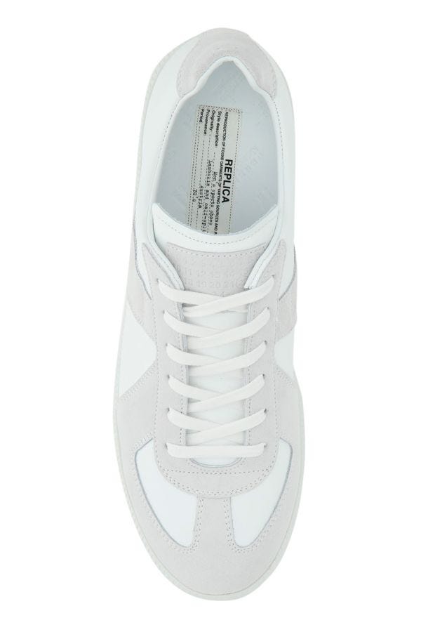 MAISON MARGIELA | Two-tone leather Replica sneakers