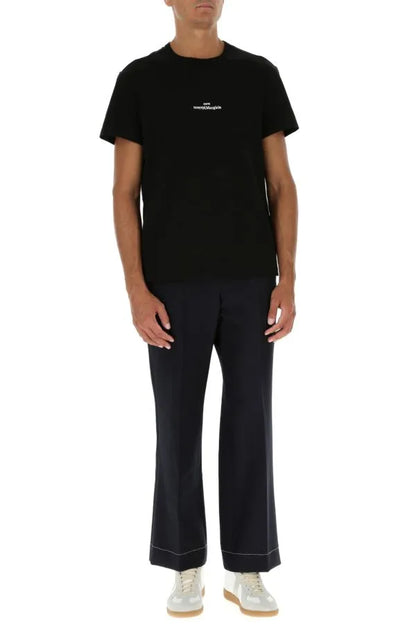 MAISON MARGIELA | ブラックコットン T シャツ