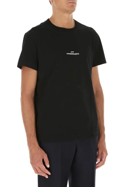 MAISON MARGIELA | ブラックコットン T シャツ