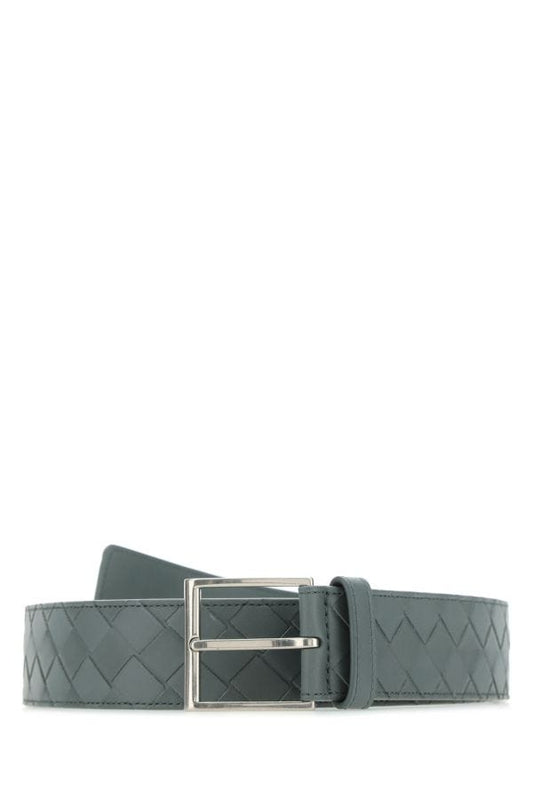 BOTTEGA VENETA | Grey leather belt