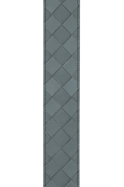 BOTTEGA VENETA | Grey leather belt