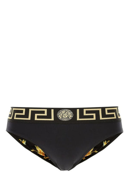 VERSACE | Black nylon swimming brief