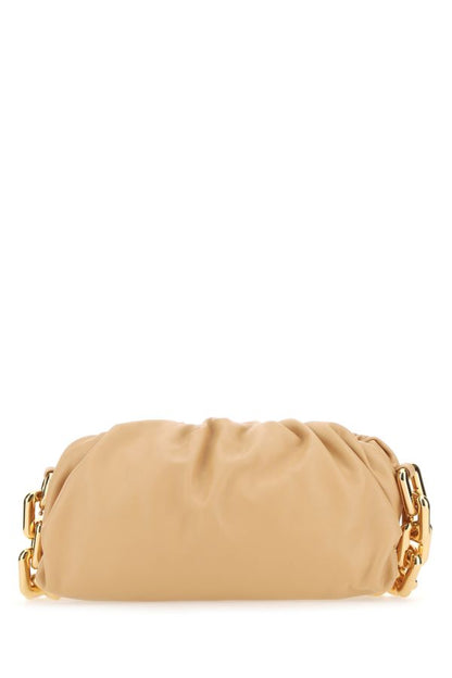 BOTTEGA VENETA | Skin pink nappa leather Chain Pouch clutch