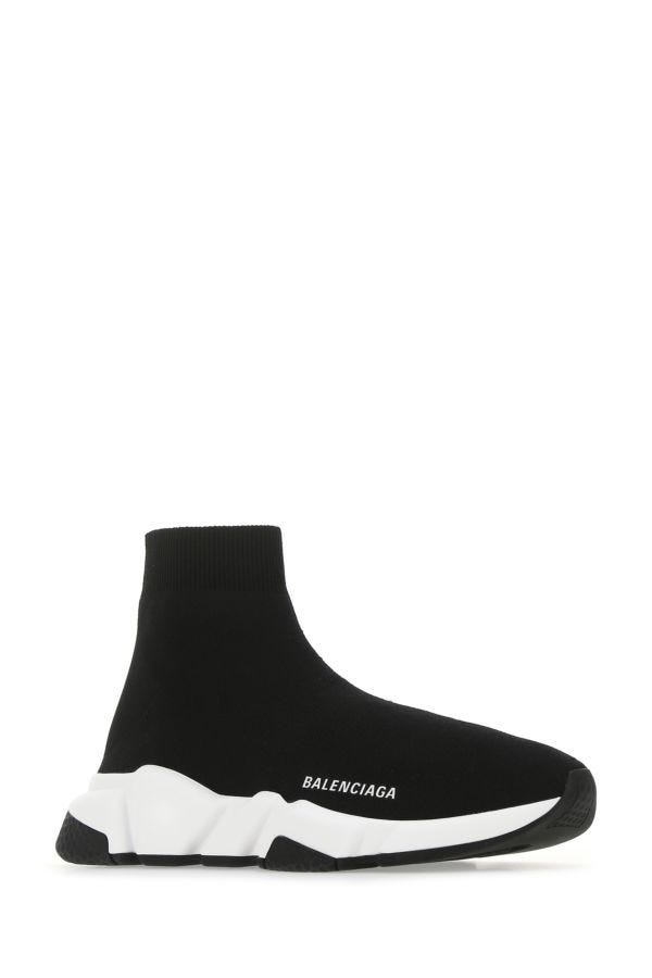 BALENCIAGA | Black stretch nylon Speed sneakers