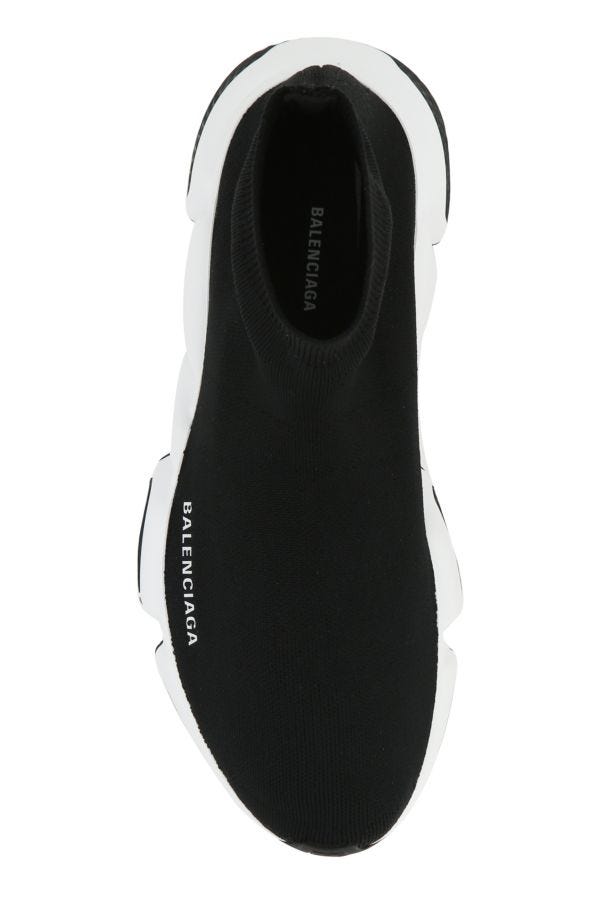 BALENCIAGA | Black stretch nylon Speed sneakers