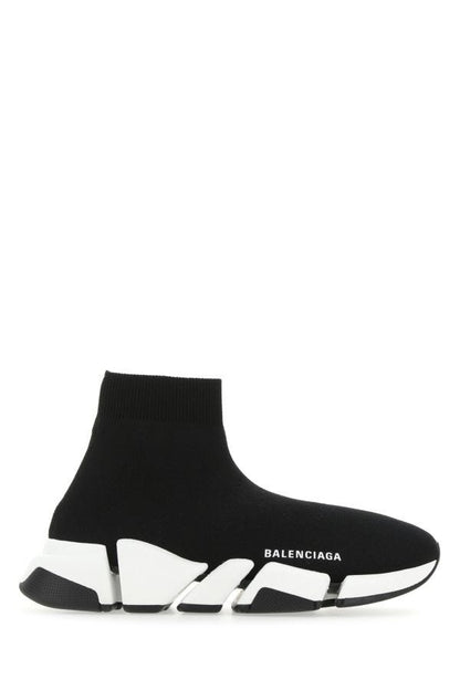 BALENCIAGA | Black stretch fabric Speed 2.0 sneakers