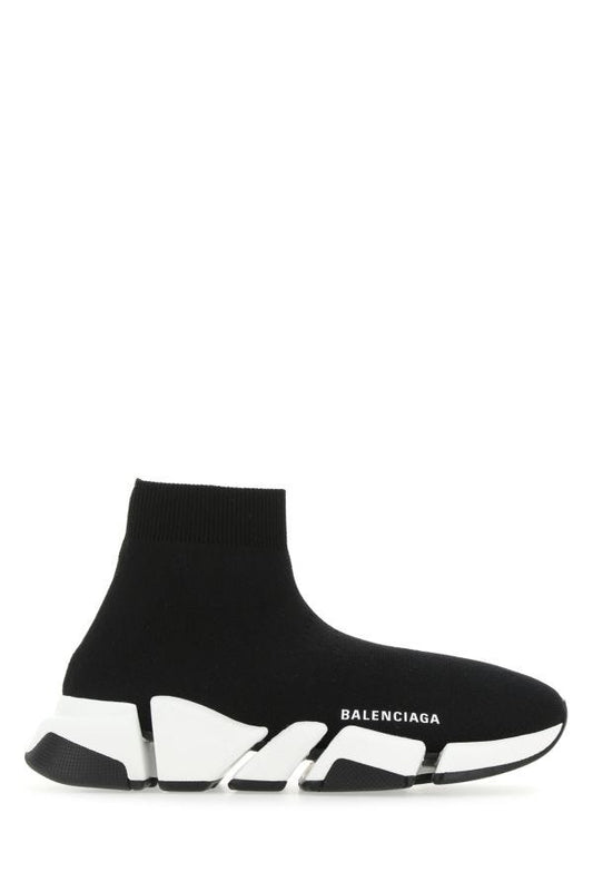BALENCIAGA | Black stretch fabric Speed 2.0 sneakers